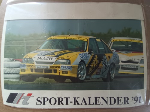 Opel sport kalender 1991 - sport-kalender,