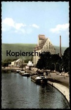 ÄLTERE POSTKARTE HOLZMINDEN KANALANLAGEN KAI FRACHTSCHIFF Ship Schiff Cargo Ship