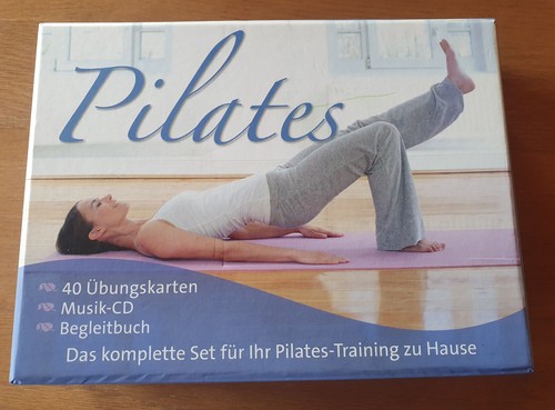 Pilates workout set karten - pilates,