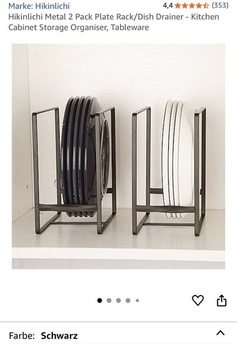 Tellerregal plate rack - 2x,