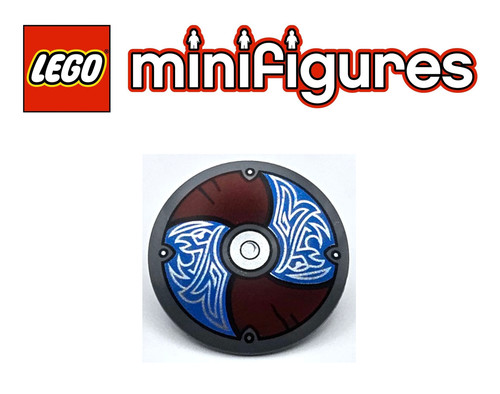 Lego wikinger schild - schild, blau
