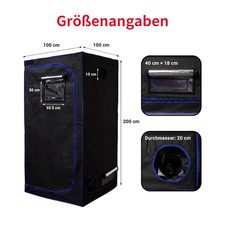 Grow Box Gewächshaus Zelt