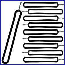 10x Spanngummi 200mm mit Haken