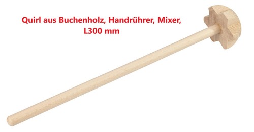 Quirl aus buchenholz - quirl,