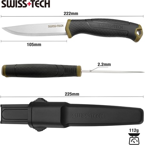 Swiss tech outdoor messer - messer, mit