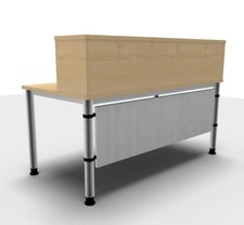 Empfangstheke Basis 160x80cm