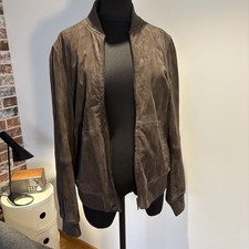Blouson Jacke Wildleder Braun