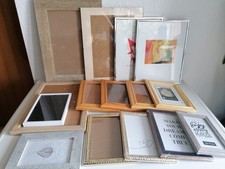 15 Bilderrahmen, alte, neue