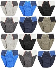 3/6/9/12 Baumwoll Herren Slips