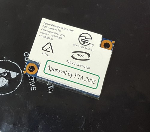 56k modem module - 56k, agere