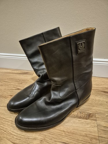 Belstaff herren lederstiefel - belstaff,