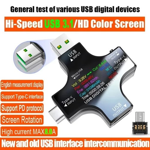 Typ usb digital - power, meter