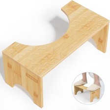 Toilettenhocker Holz Klohocker