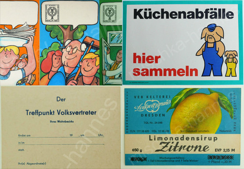 Ddr plakat mach - x, mit