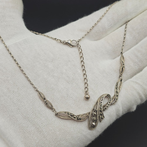 Vintage silber collier - collier, art