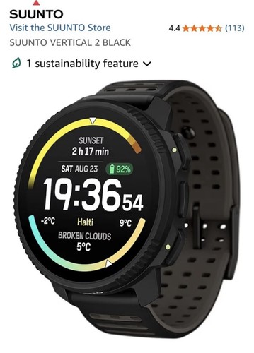 Suunto vertical stahl - suunto,
