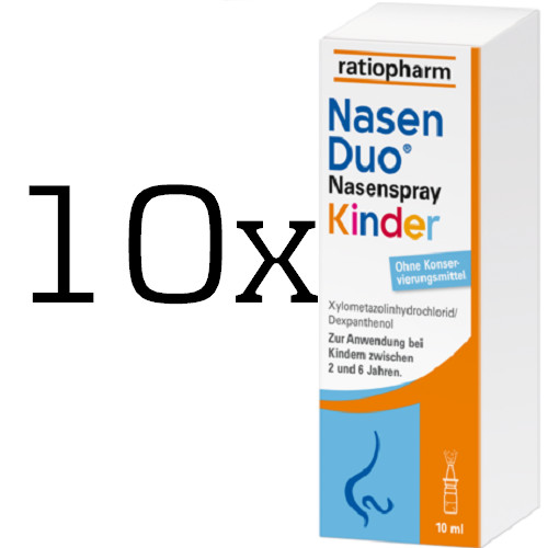 10x nasenduo nasenspray - 10x,
