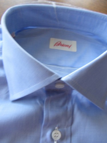Brioni hemd 5 inch - 17,5,
