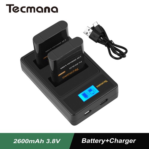 2600mah akku el23 - 2x, en-el23
