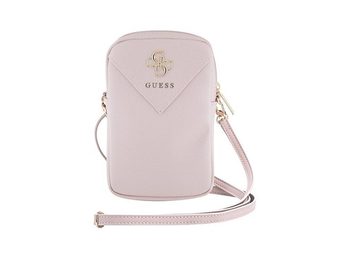 Guess zip leder triangle - zip,