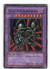 Yugioh SCHW. TOTENKOPFDRACHE , mrd-g018 Ultra Rare deutsch Excellent 