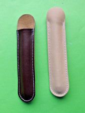 2 Stifte Etui aus Leder  16 x