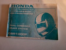 Fahrerhandbuch Honda CBR 1000