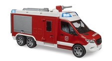 BRUDER MB Sprinter Feuerwehrrüstwagen mit Light + Sound Modul (63,99 EUR/Stück)