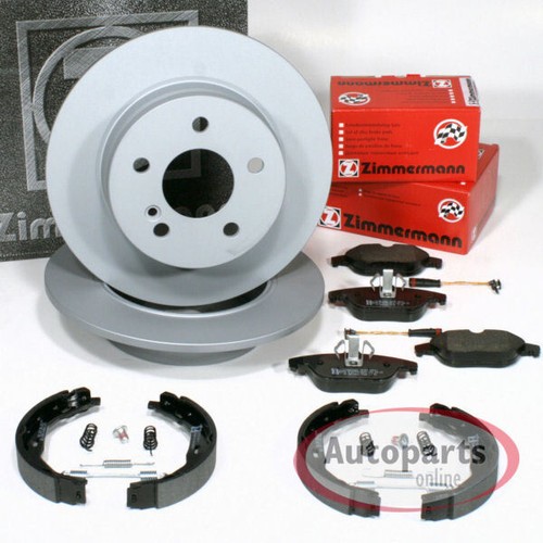 Zimmermann bremsen set 285 - bremsen,