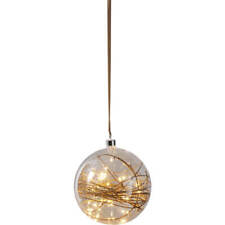 STAR Glow Glas Kugel Deko