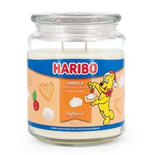 Haribo™ Duftkerze Raumduft Aromakerze im Glas Scented Candle große Kerze 510g
