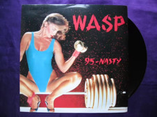 Wasp 95 Nasty Maxi 45t 12" Vinyl UK 1986