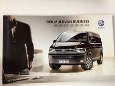 Prospekt VW Multivan Business 05/2014