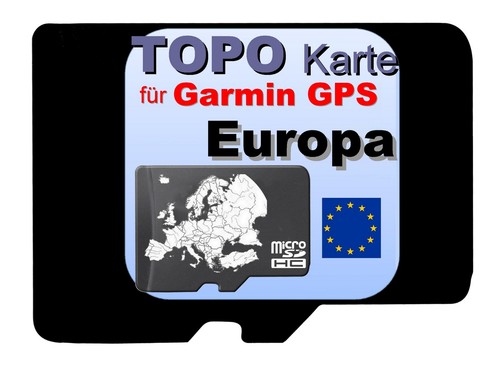 Topografische karte europa - topografische,