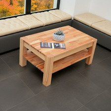 Neu großer Beistelltisch  Couchtisch  Kernbuche Massivholz Wohnzimmertisch " B "