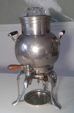 WMF Perkolator versilbert Jugendstil um 1920 Modell 10