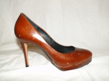 Buffalo Pumps High Heels echt Leder rotbraun Gr.40