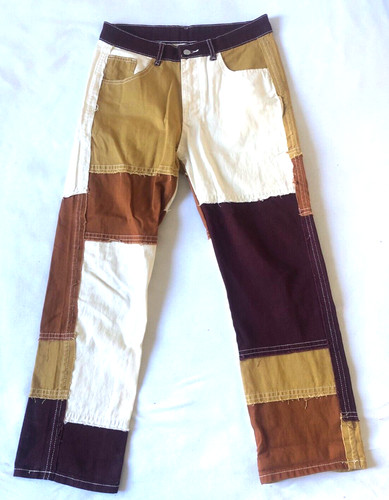 Patchwork jeans hip hop - patchwork,