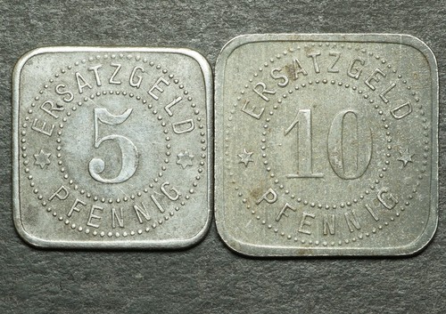Notgeld 10 pfennig 1918 - &,