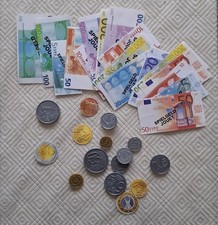 Spiel-Münzen und scheine -geld Lernspielzeug