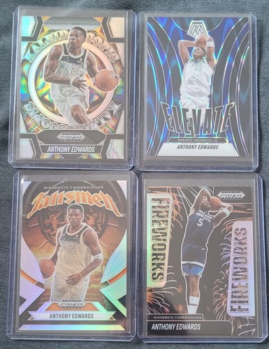 Anthony edwards panini - 4x,