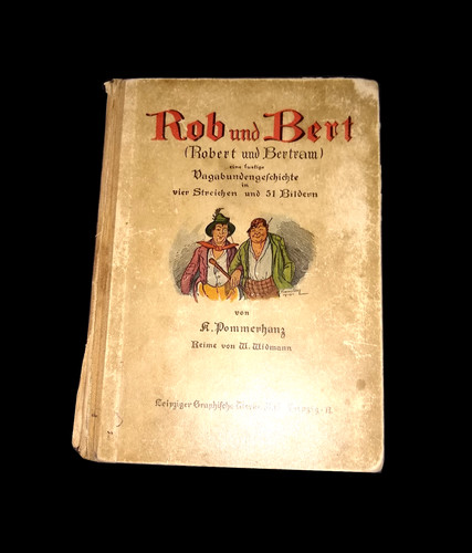 Antikes kinderbuch rob und - kinderbuch,
