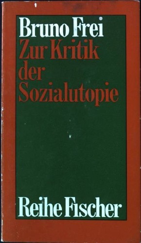 Zur kritik der sozialutopie - kritik,