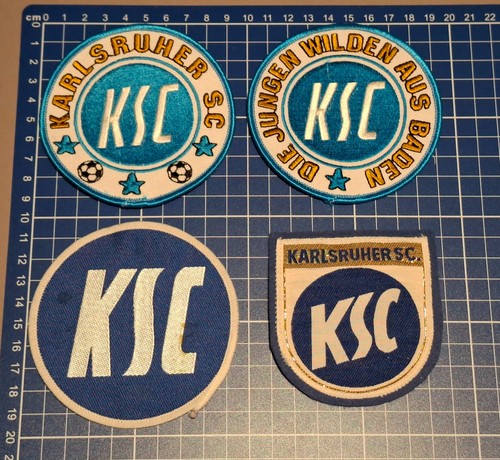 Ksc karlsruher aufnäher - ksc,