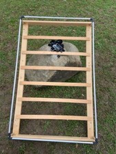 Gepäckkorb Dachgepäckträger Dachkorb Eigenbau Holz Metall für Grundträger