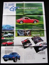 OPEL GT Jubiläums - Poster, "