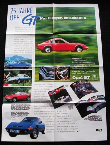 Opel jubiläums poster - -, poster,