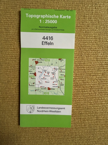Topographische karte 25000 - topographische, 1:25000