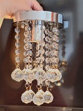 Deckenleuchte Kristalle Kronleuchter Wohnzimmer