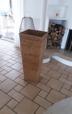 Rattan Hyazinthe Säule , Höhe 105cm , Oben 40x40cm, Unten 30x30cm.